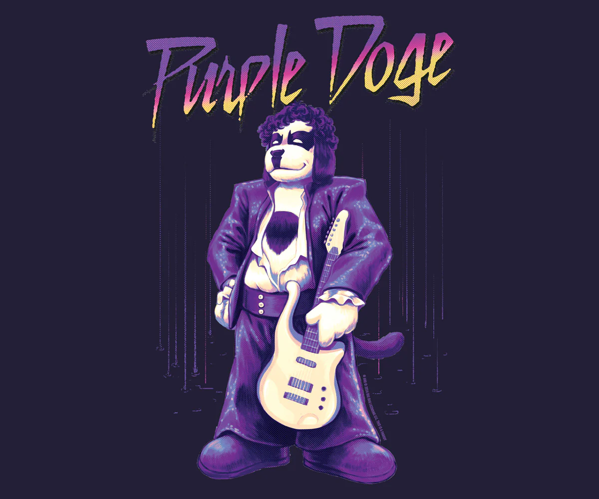 Purple Doge T-shirt - Image 2