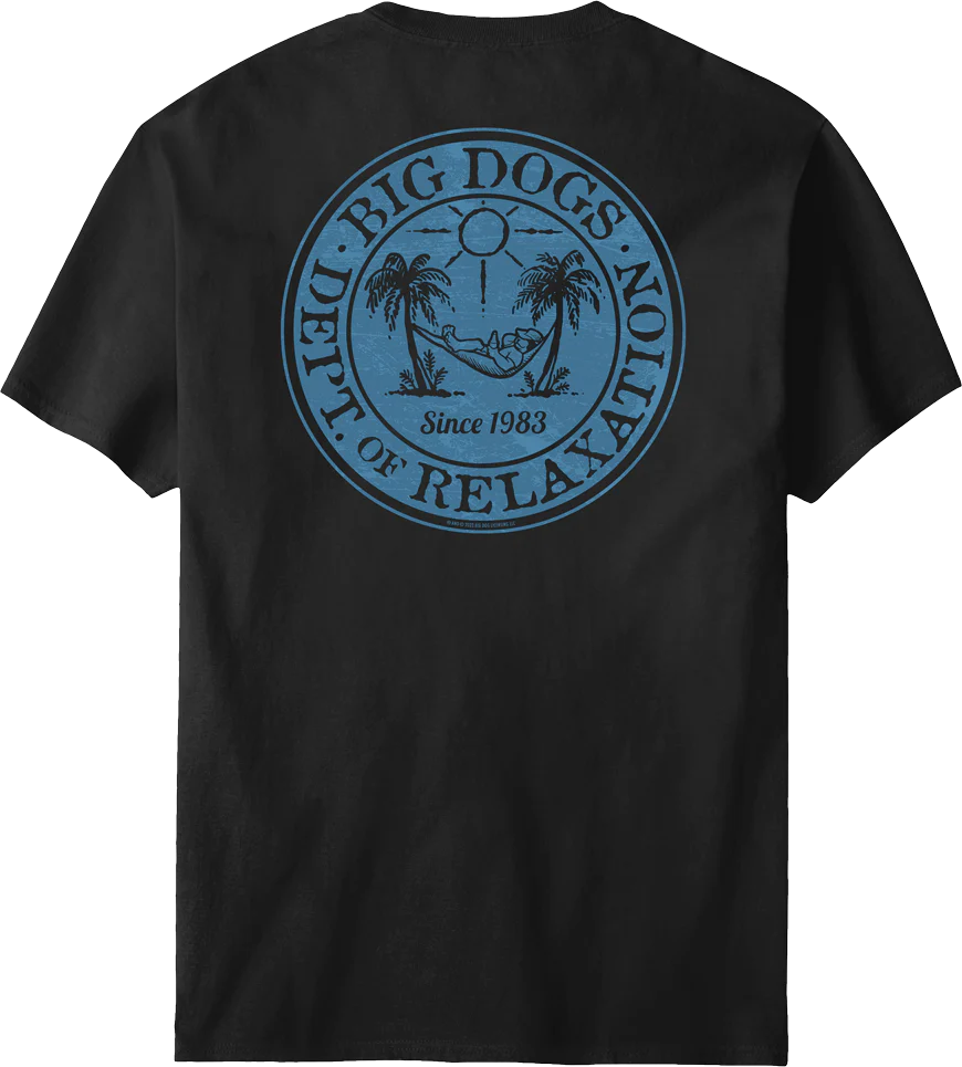 Relaxation Badge Denim T-shirt