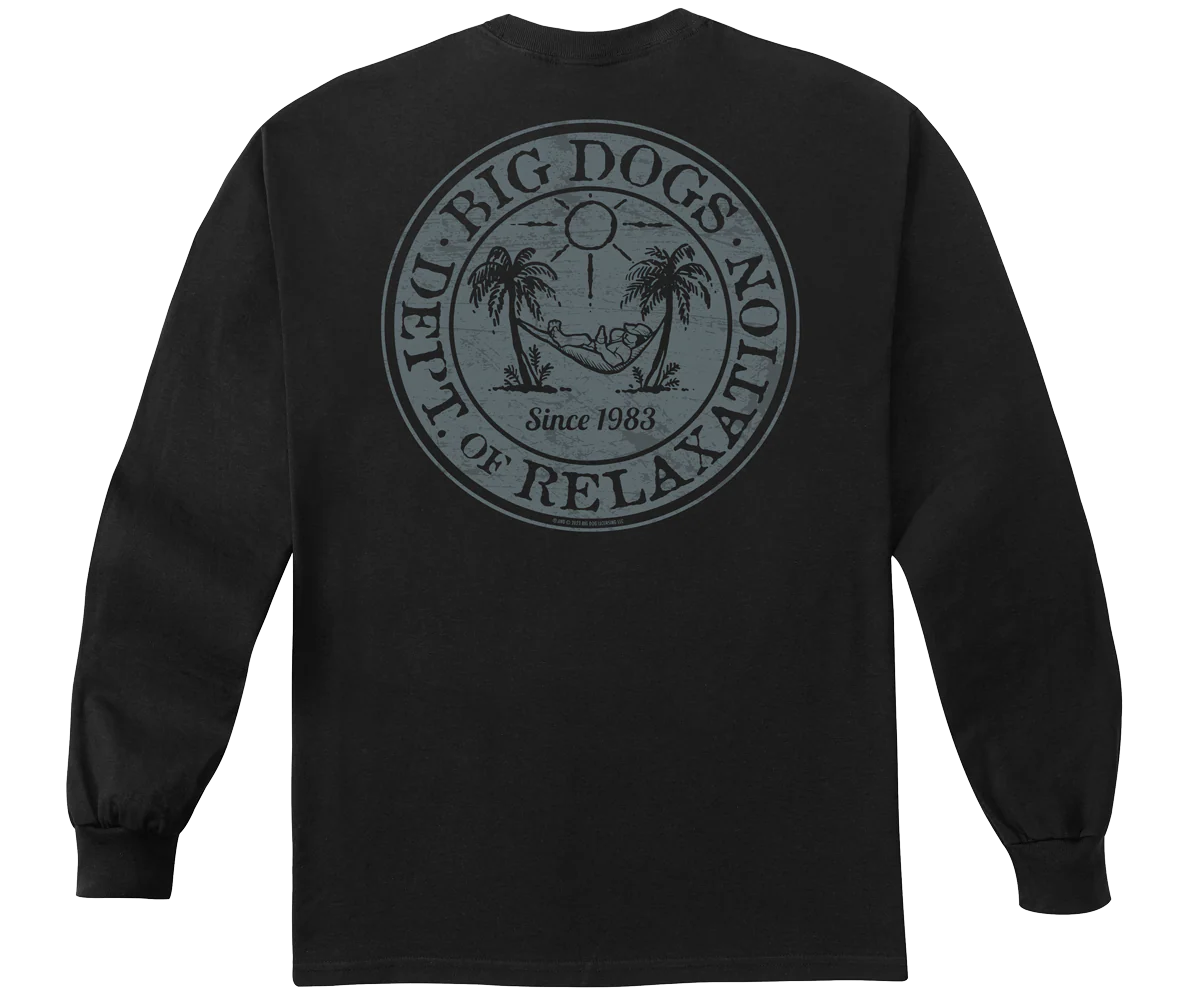 Relaxation Badge Long Sleeve T-shirt