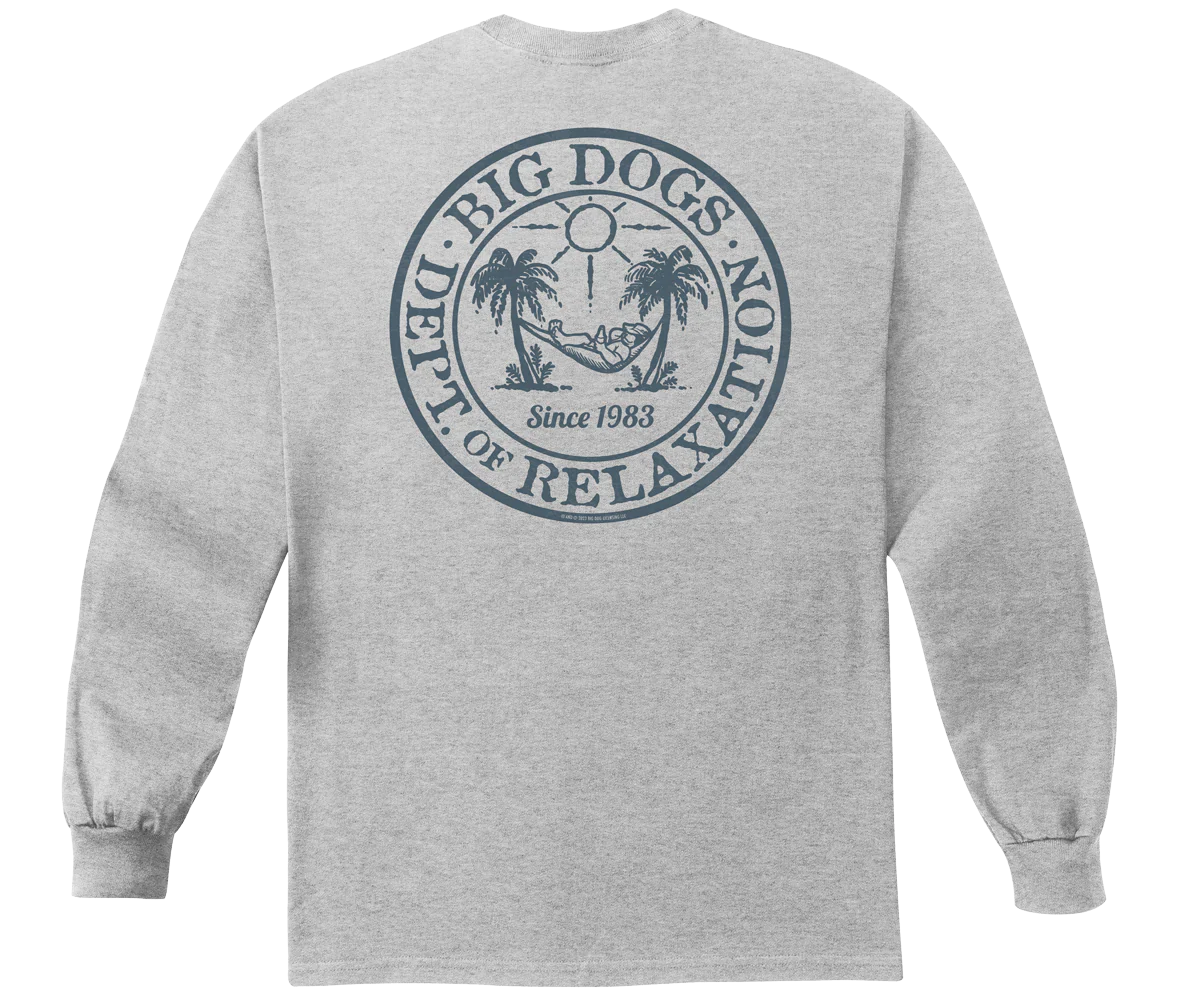 Relaxation Badge Long Sleeve T-shirt