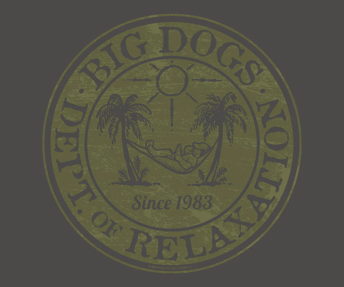 Relaxation Badge Olive T-shirt - Image 2