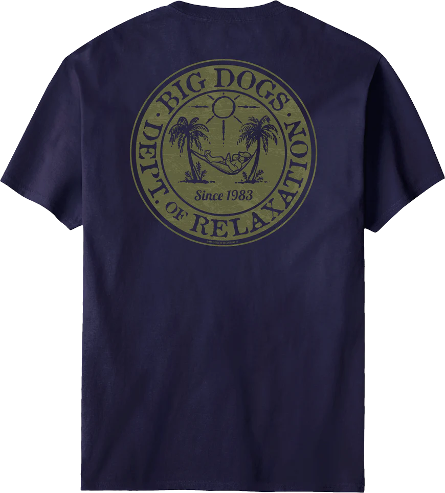 Relaxation Badge Olive T-shirt