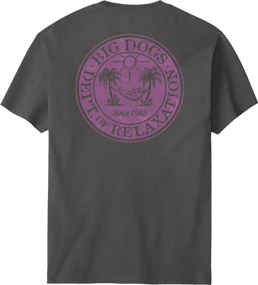 Relaxation Badge Pink T-shirt