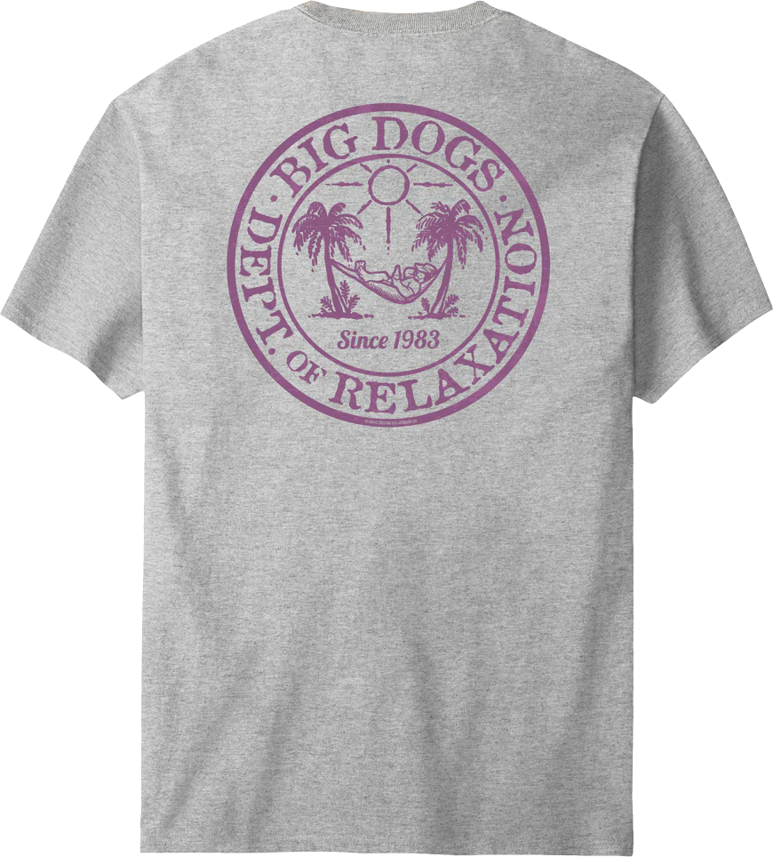 Relaxation Badge Pink T-shirt