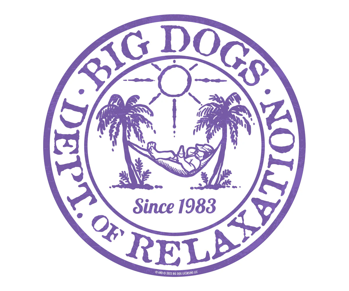 Relaxation Badge Purple T-shirt - Image 2