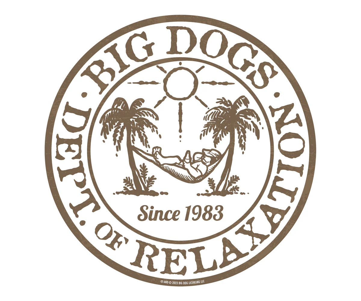 Relaxation Badge Tan T-shirt - Image 2