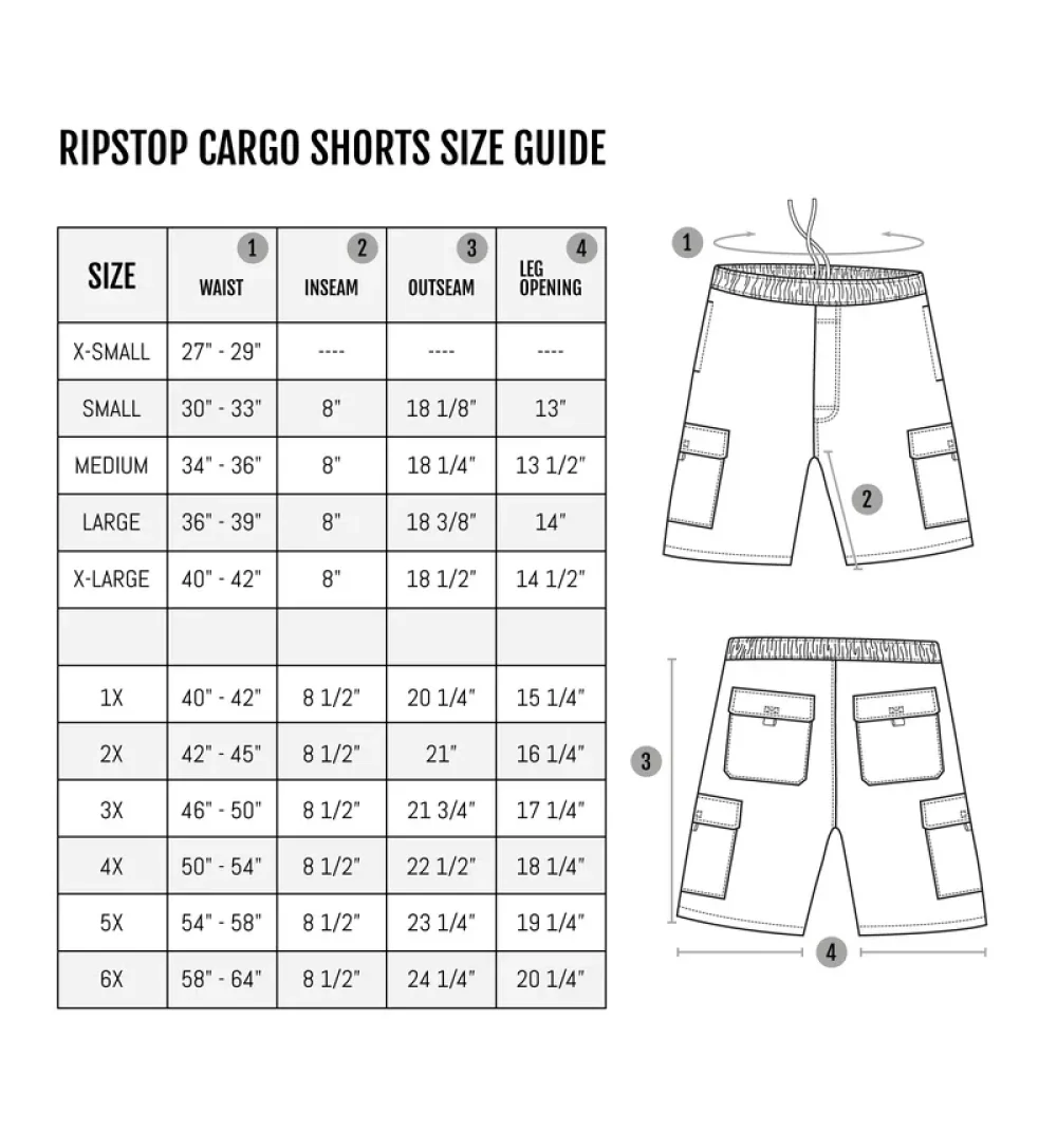 Ripstop Cargo Shorts - Image 4