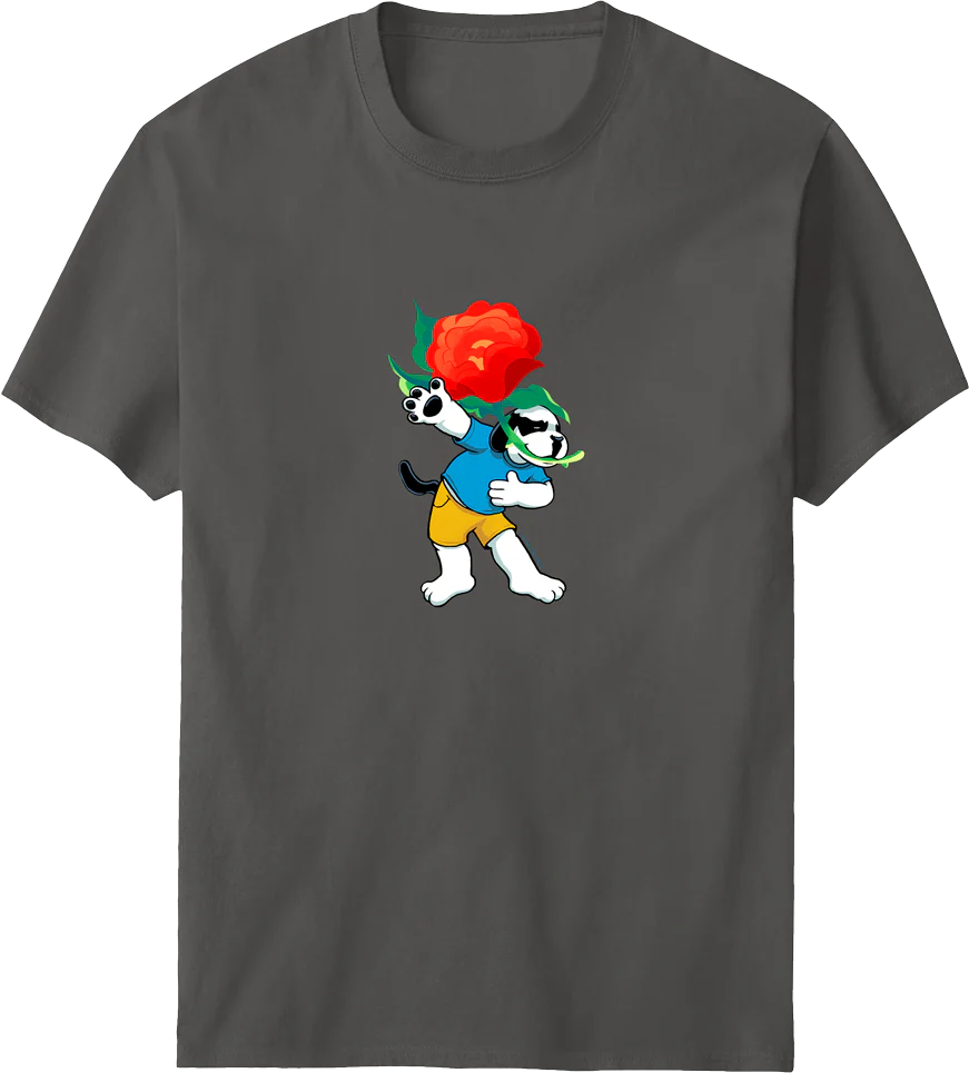 Rose Dog T-shirt