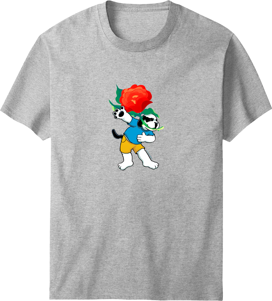 Rose Dog T-shirt