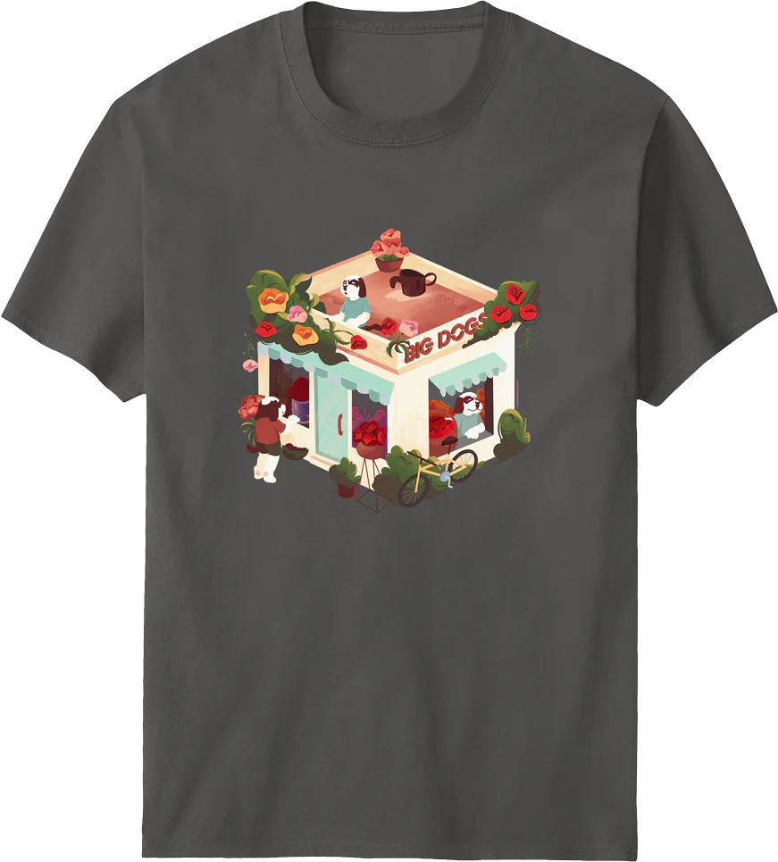 Roses Flower Shop T-shirt