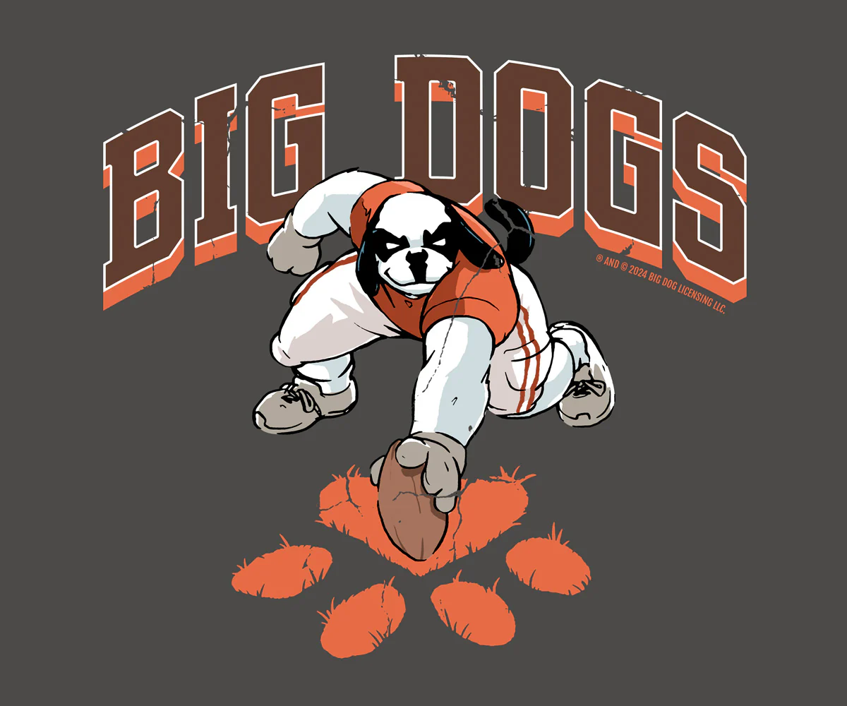 SC Paw Football T-shirt - Image 2