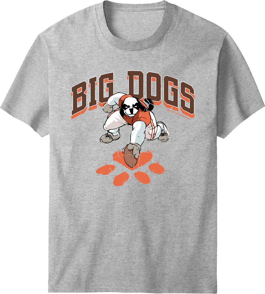 SC Paw Football T-shirt
