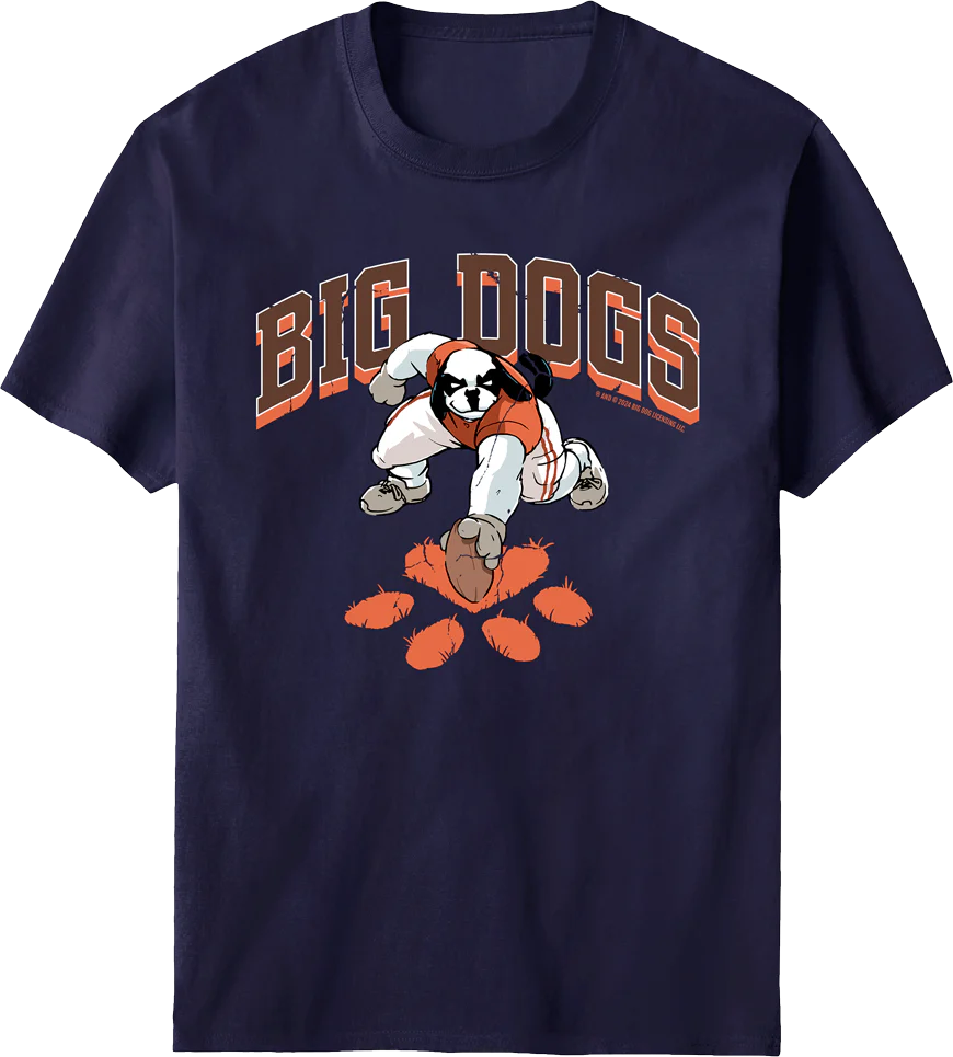 SC Paw Football T-shirt