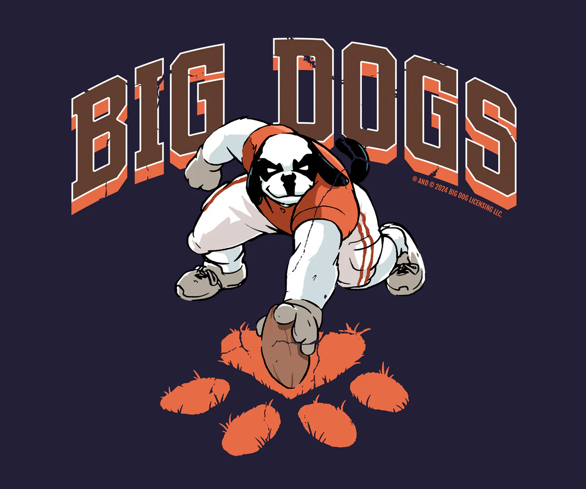 SC Paw Football T-shirt - Image 2