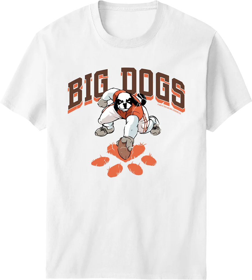 SC Paw Football T-shirt