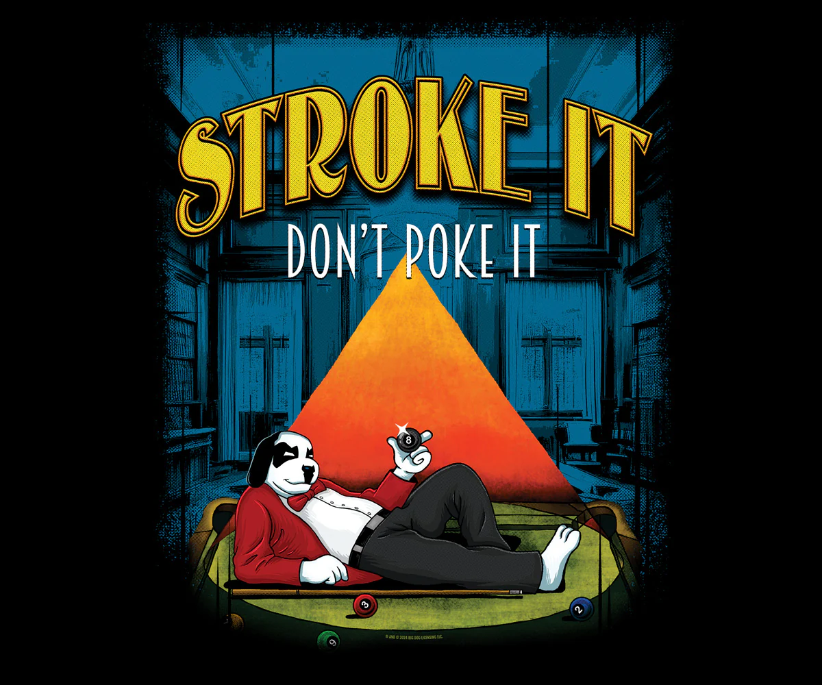 Stroke It Don't Poke It T-shirt - Image 2
