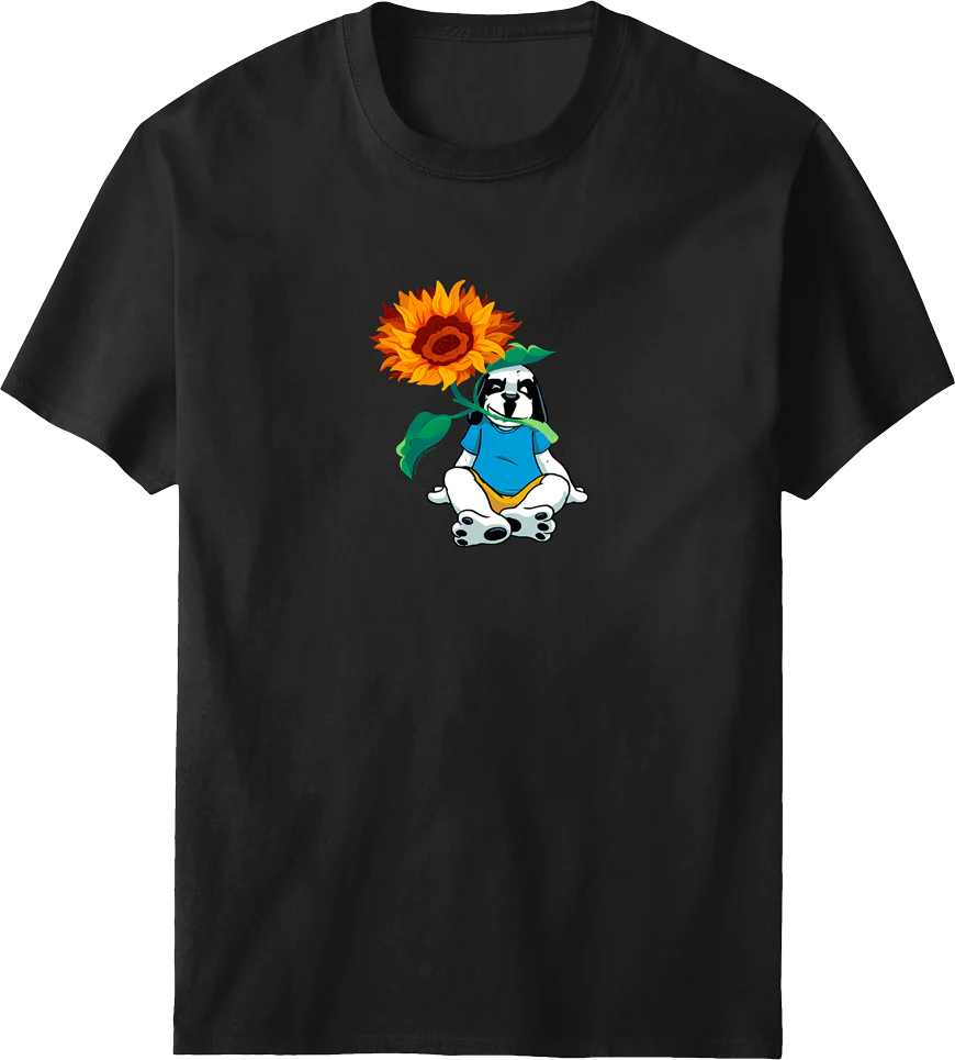 Sunflower Dog T-shirt