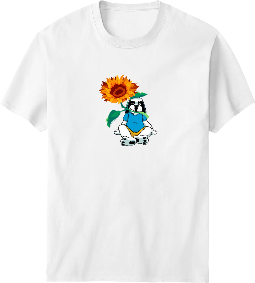 Sunflower Dog T-shirt