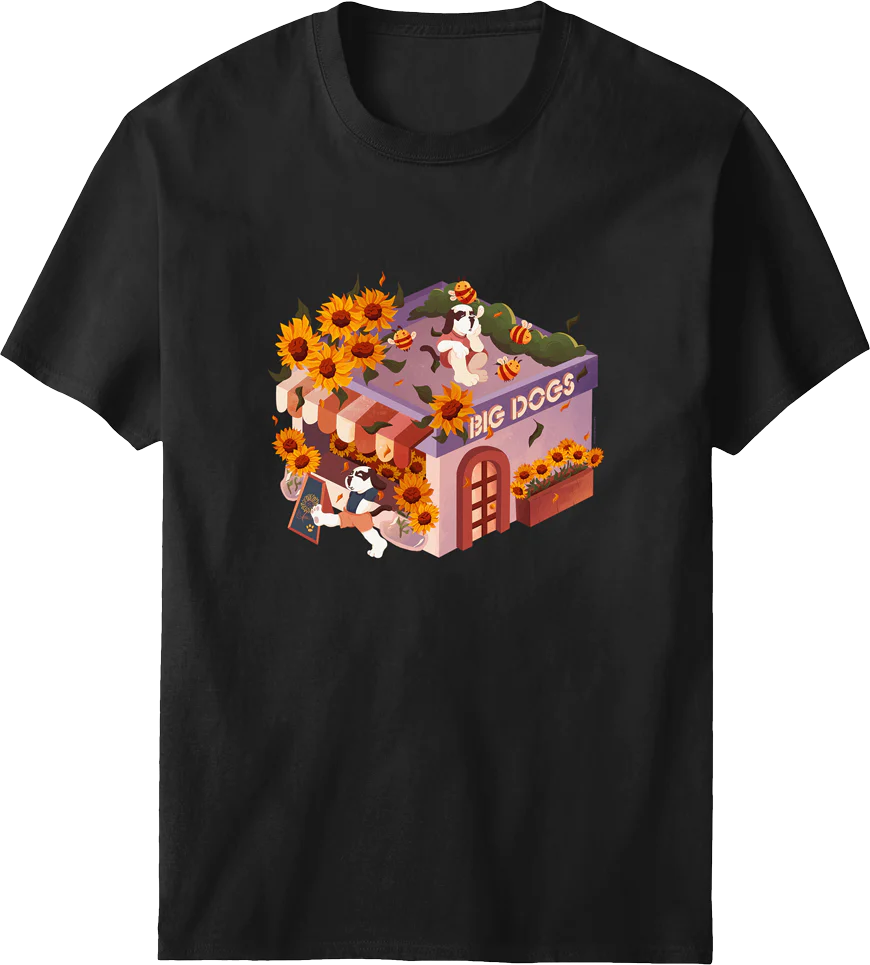 Sunflowers Flower Shop T-shirt