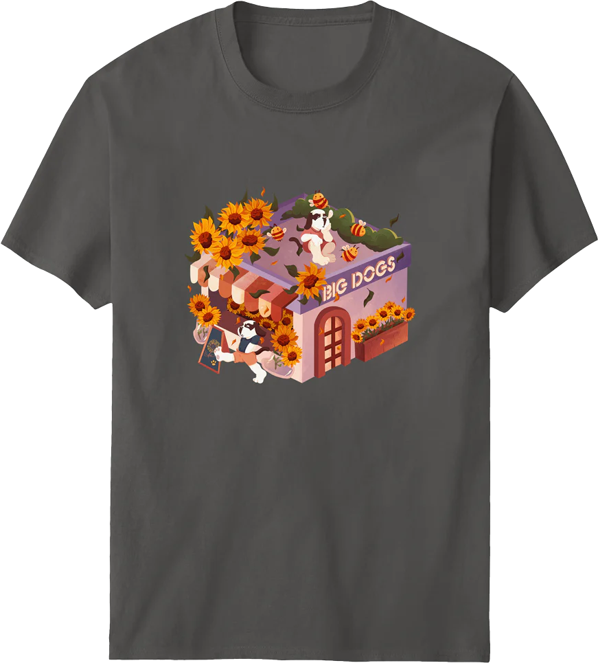 Sunflowers Flower Shop T-shirt