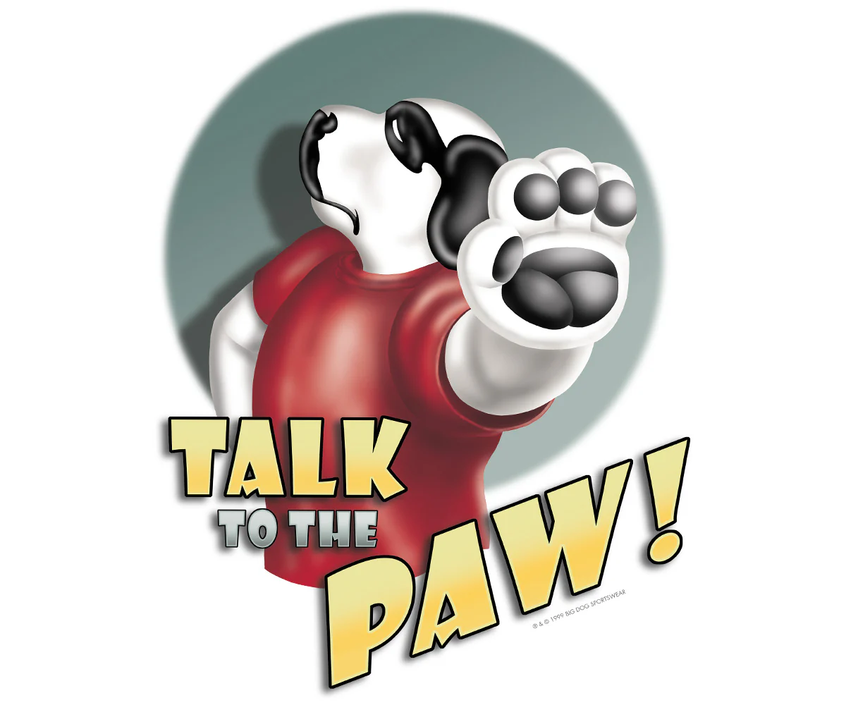 Talk To The Paw T-Shirt - Image 2