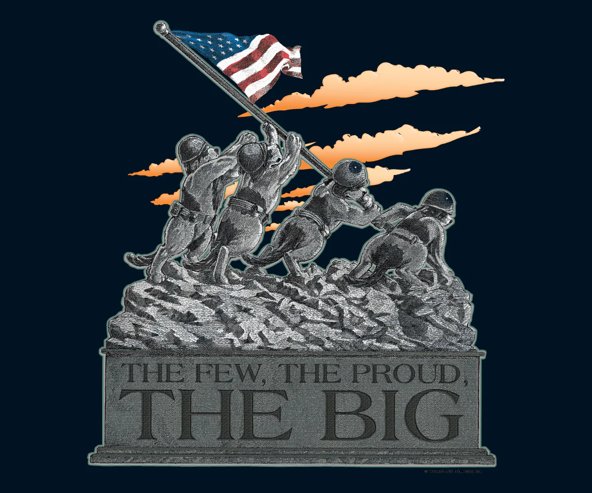 The Few The Proud The Big T-Shirt - Image 2