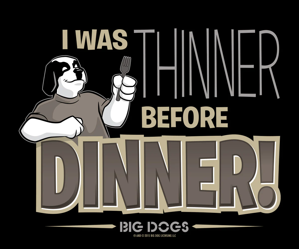 Thinner Before Dinner T-Shirt - Image 2