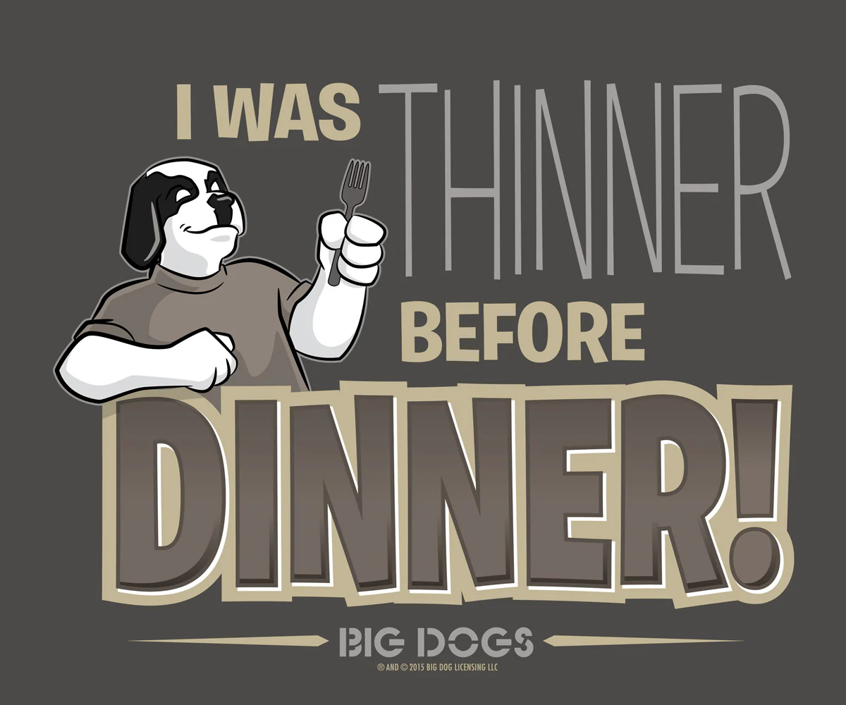 Thinner Before Dinner T-Shirt - Image 2