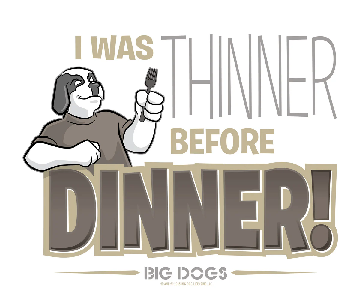 Thinner Before Dinner T-Shirt - Image 2