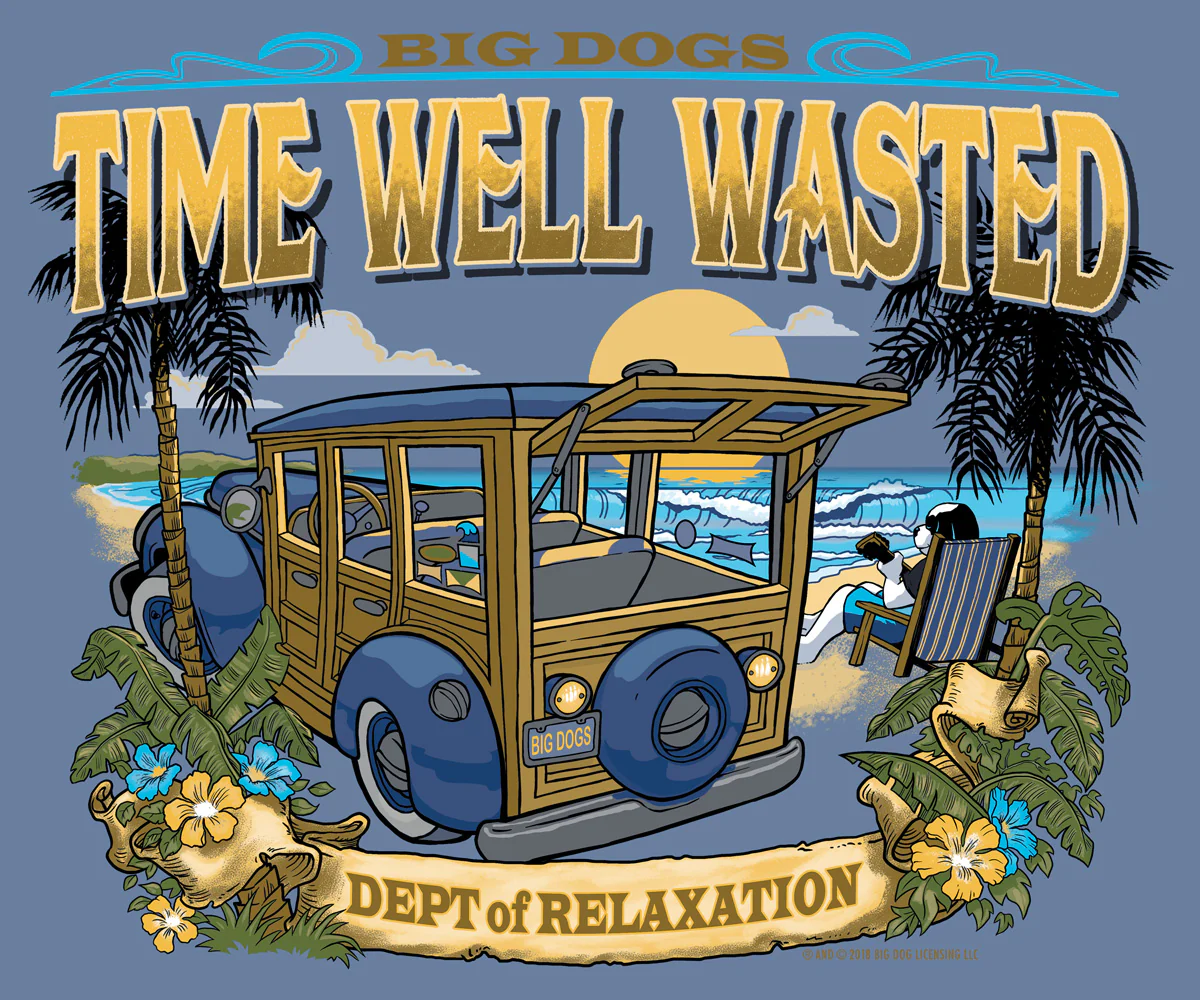 Time Well Wasted T-Shirt - Image 2