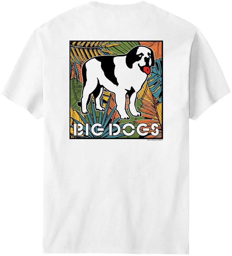 Big Dogs Tropical Logo T-Shirt