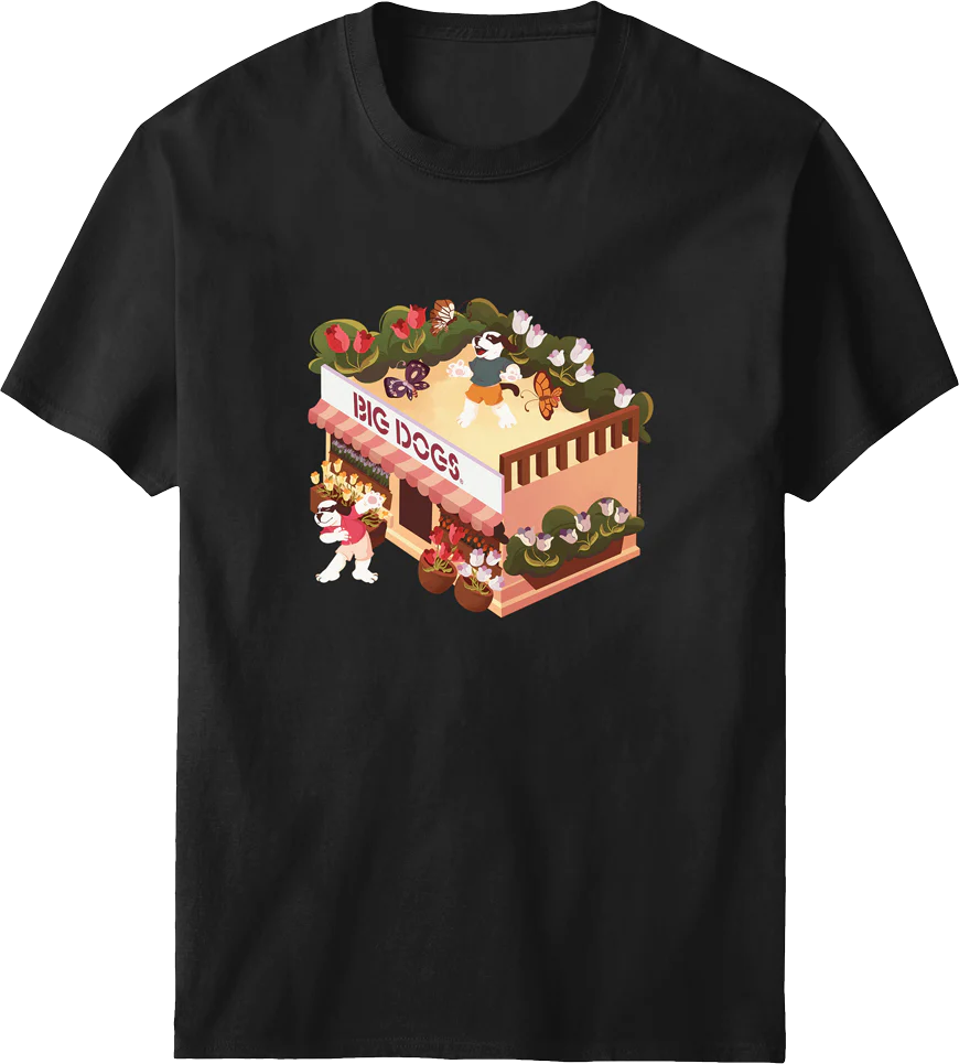 Tulips Flower Shop T-shirt