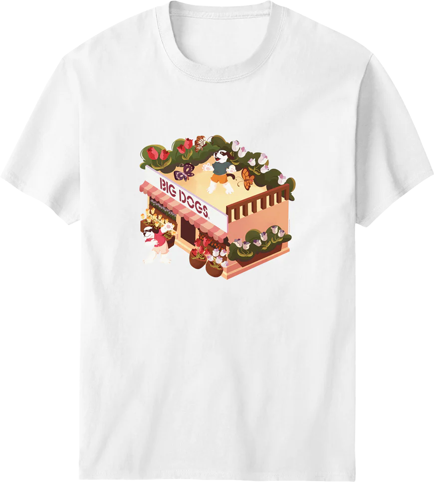 Tulips Flower Shop T-shirt