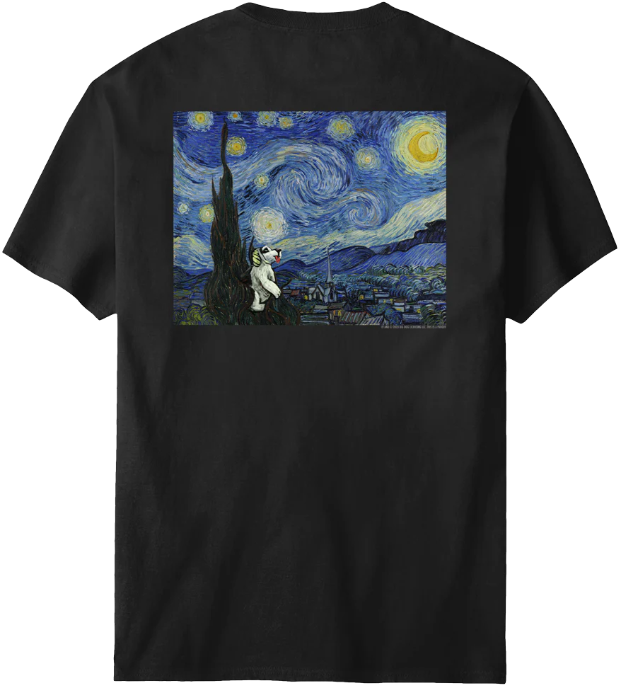 Van Dogh Starry Night T-Shirt