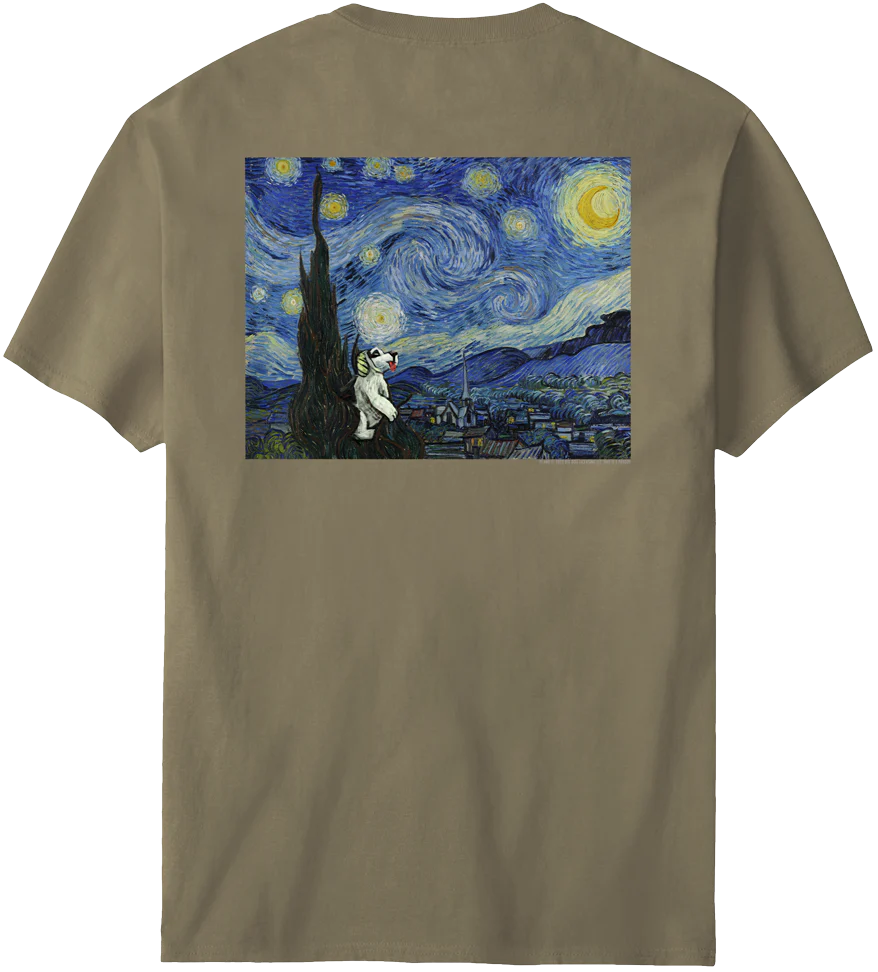 Van Dogh Starry Night T-Shirt