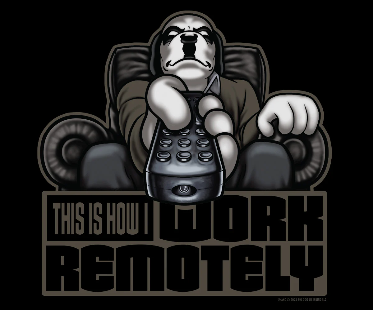 Work Remotely Long Sleeve T-shirt - Image 2