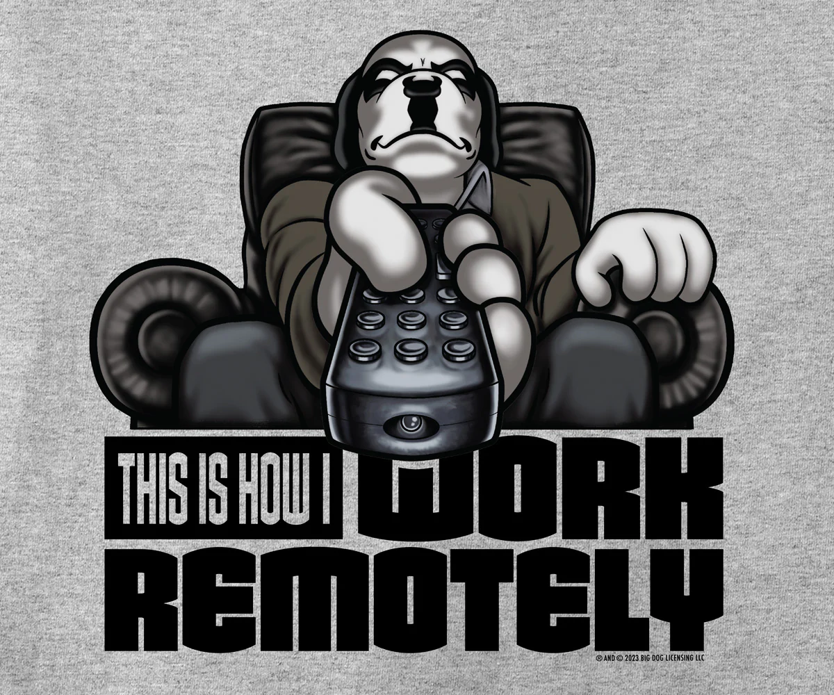 Work Remotely Long Sleeve T-shirt - Image 2