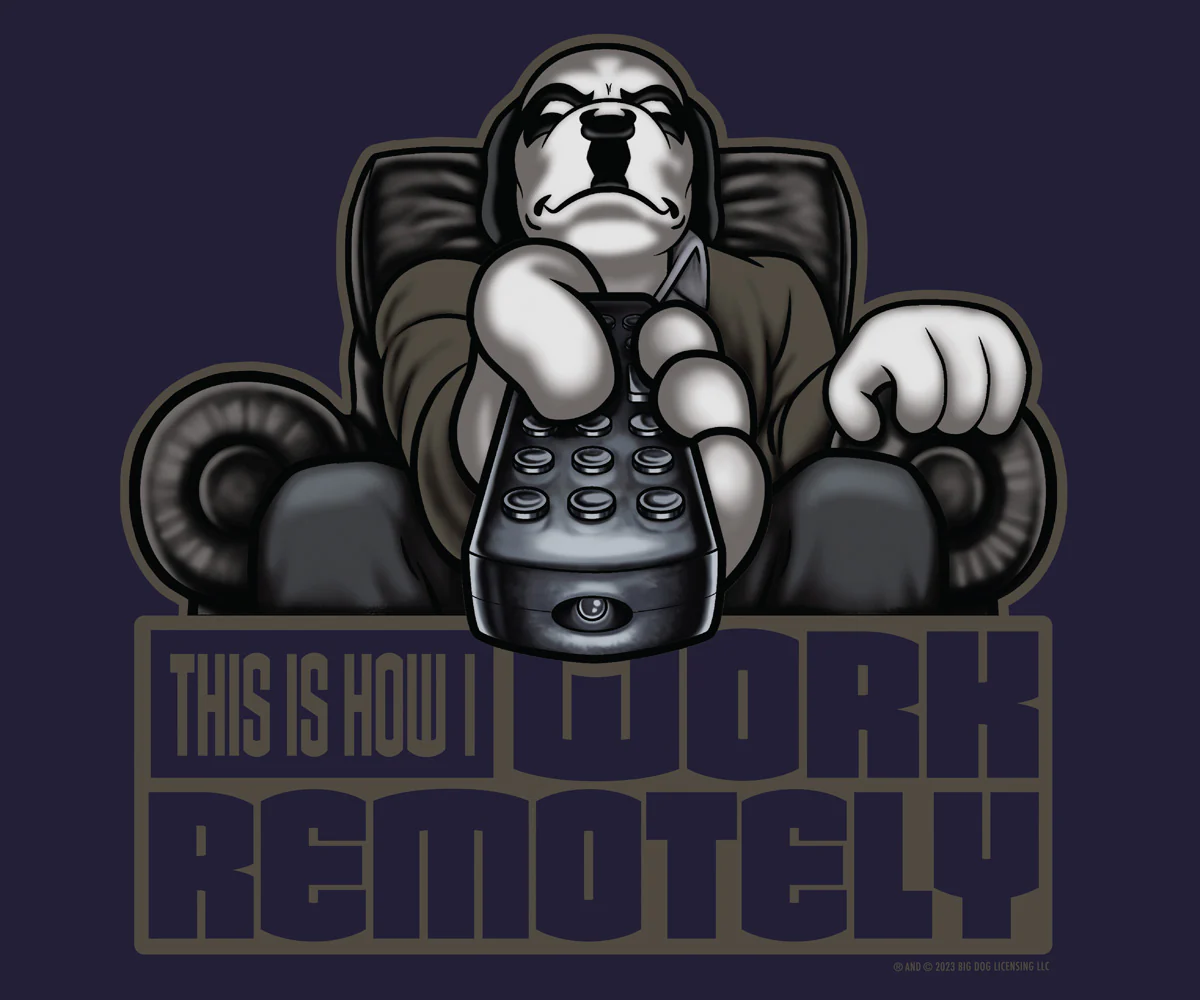 Work Remotely Long Sleeve T-shirt - Image 2
