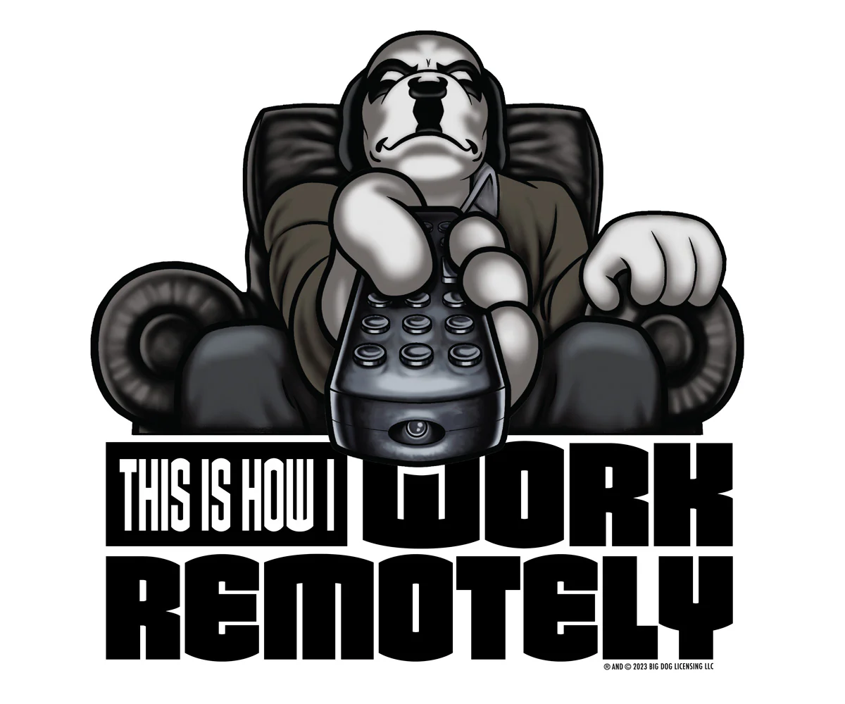 Work Remotely Long Sleeve T-shirt - Image 2
