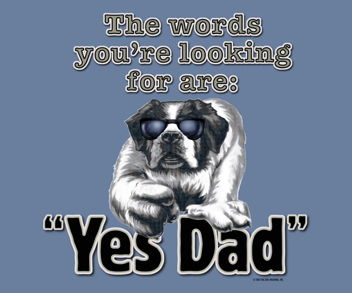 Yes Dad T-Shirt - Image 2
