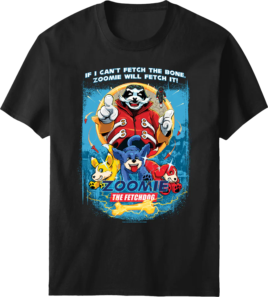 Zoomie The Fetchdog T-shirt
