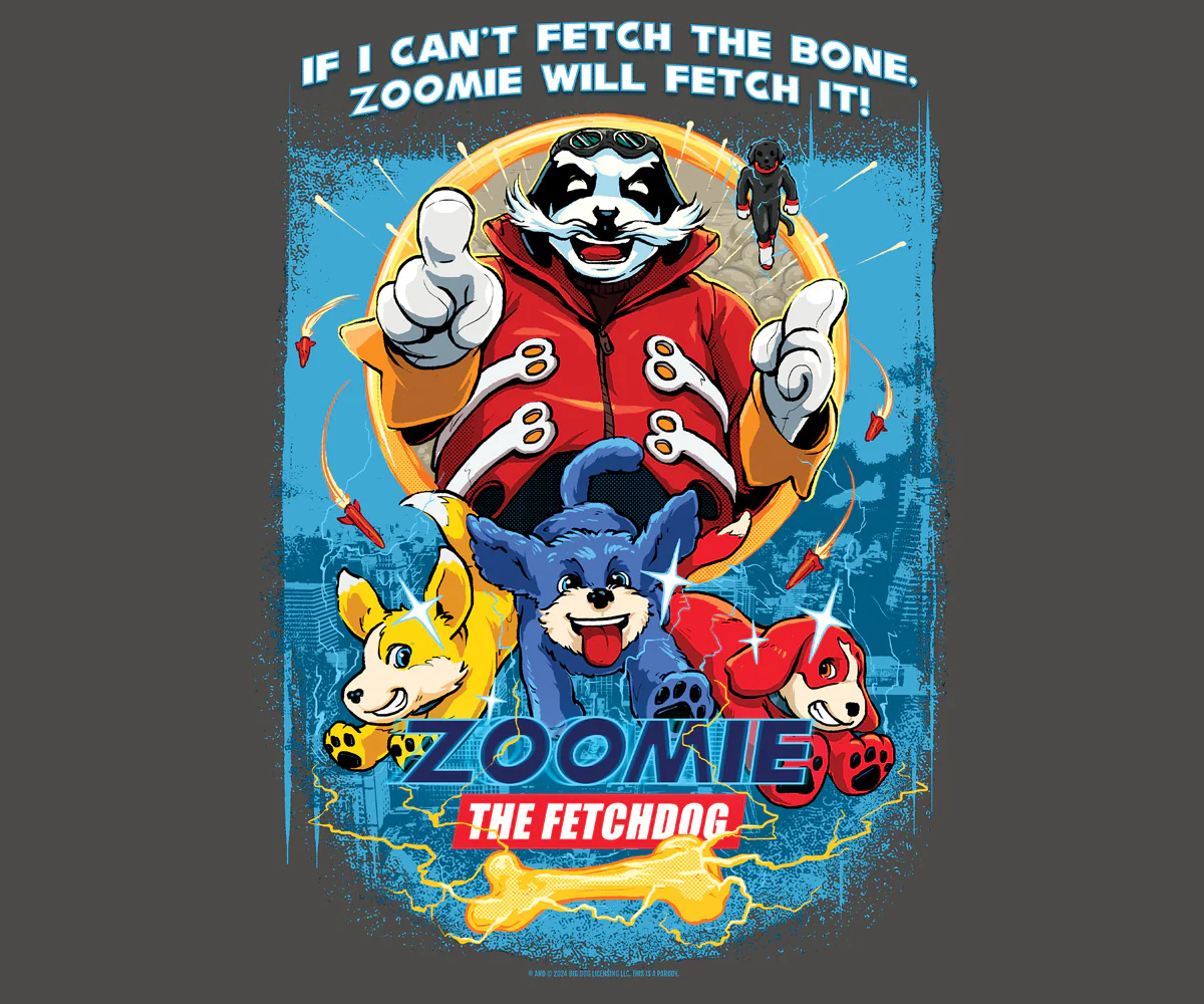 Zoomie The Fetchdog T-shirt - Image 2