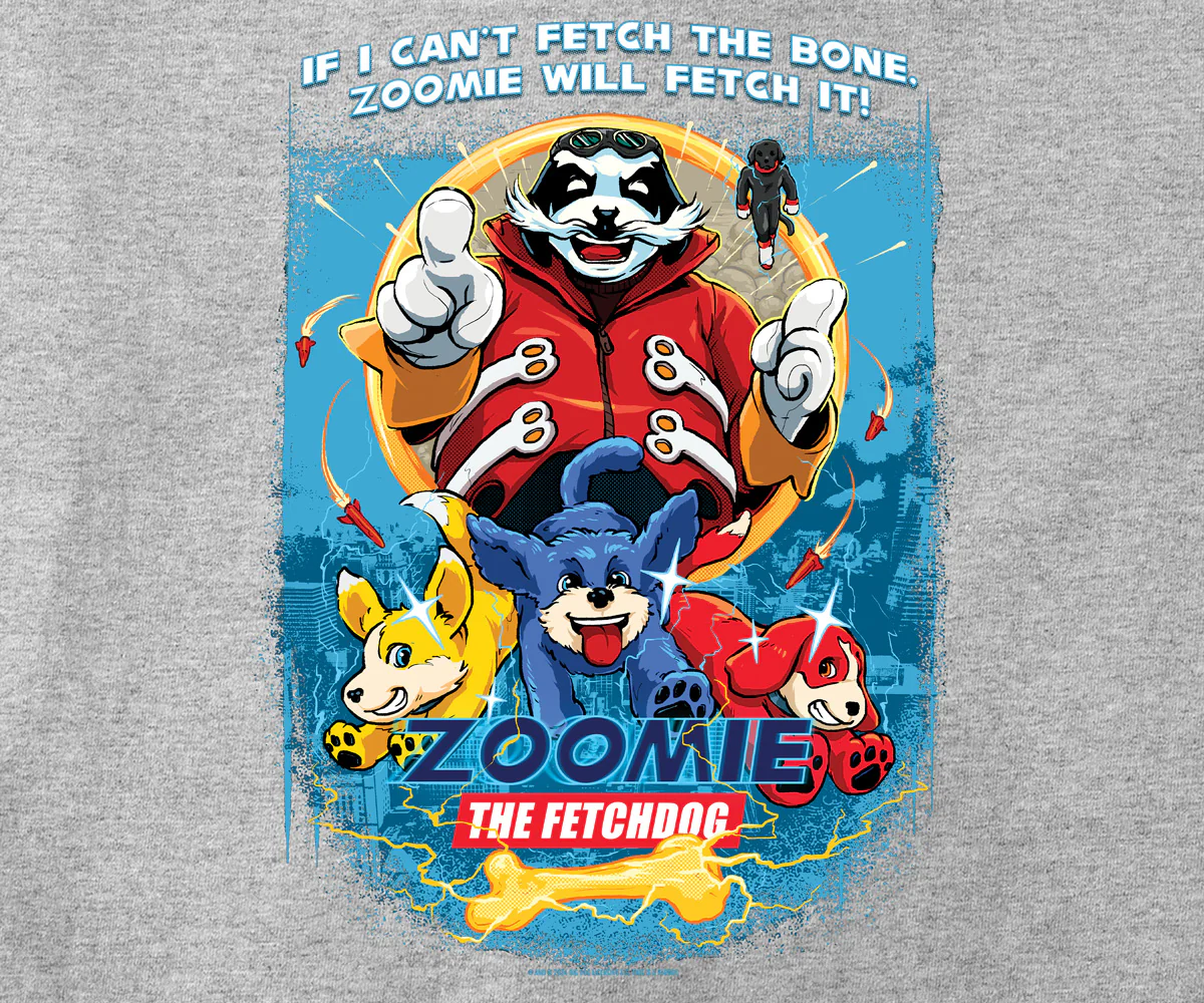Zoomie The Fetchdog T-shirt - Image 2