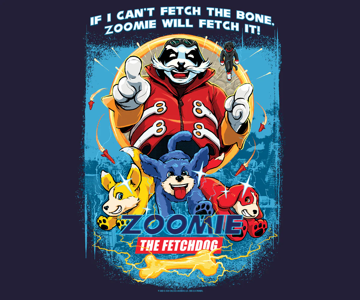 Zoomie The Fetchdog T-shirt - Image 2