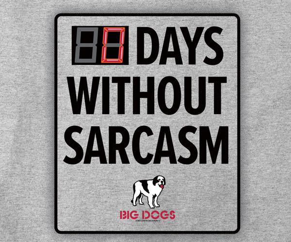 Days Without Sarcasm T-Shirt - Image 2
