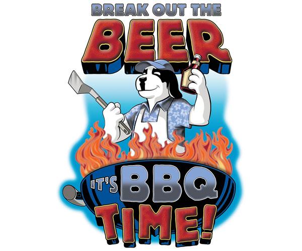 It Is BBQ Time T-Shirt - Image 2