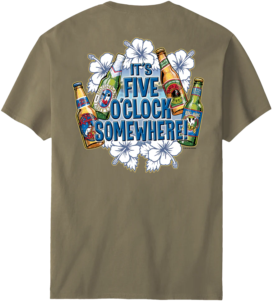 It Is Five O Clock Somewhere T-Shirt