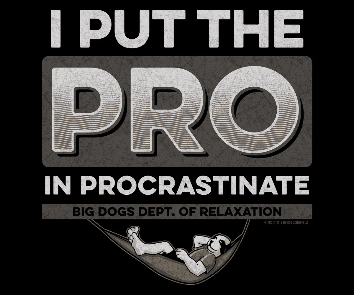 Procrastinate T-Shirt - Image 2