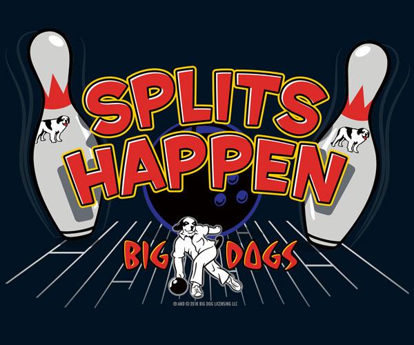 Split Happens Bowling T-Shirt - Image 2