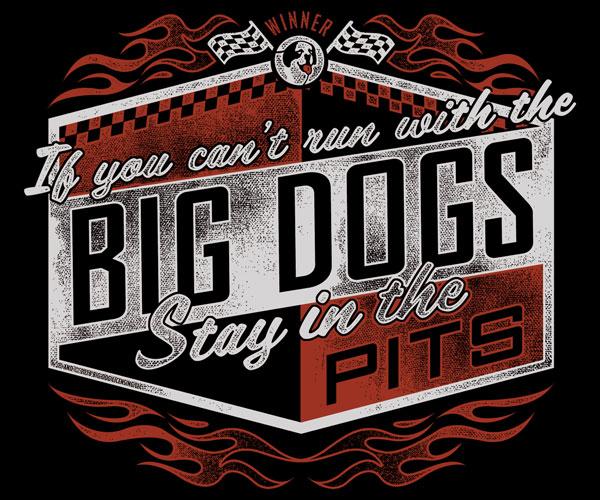 Stay In The Pits Shield T-Shirt - Image 2